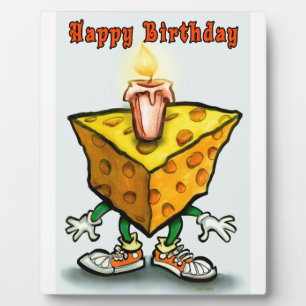 Cheesy Birthday Plaque