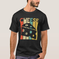 Cheesy Cheddar Cheese Cool Retro Vintage  