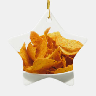 Cheesy chips ornament