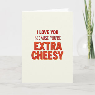 Cheesy Dads Day Greeting Card