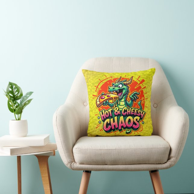 Cheesy Dragon Delight Cushion (Chair)