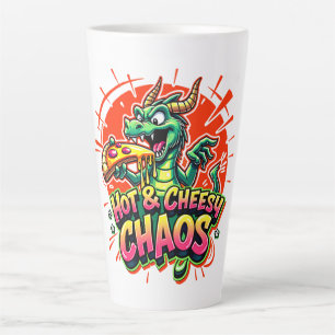Cheesy Dragon Delight Latte Mug