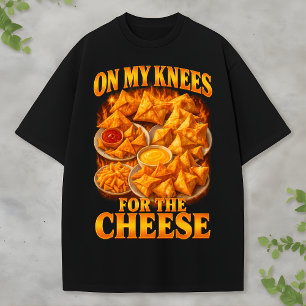 Cheesy Food Humor Shirt – Snack Addict Gift Tee