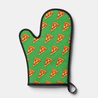 Cheesy Pepperoni Pizza Slice Oven Mitt