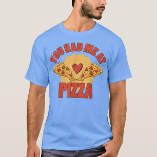 Cheesy pizza pie meat savory snacks fastfood pastr T-Shirt
