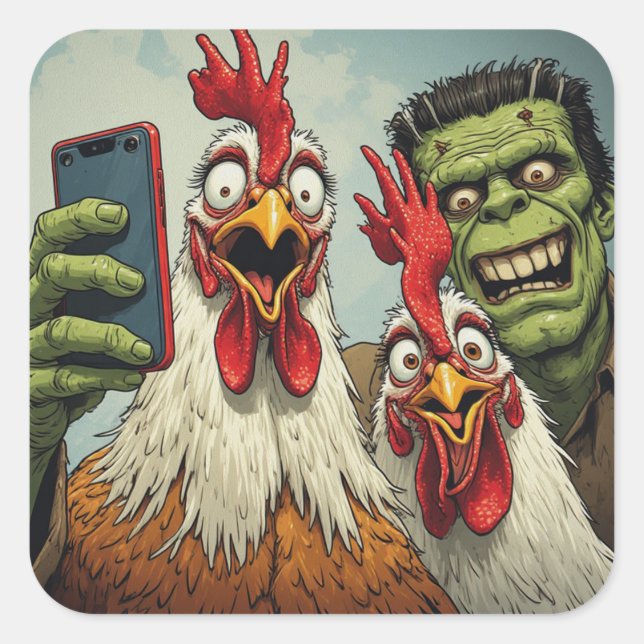 "Cheesys Posen With Frank" Sticker Sheet (Front)