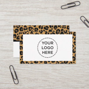 Cheeta Print Business Card