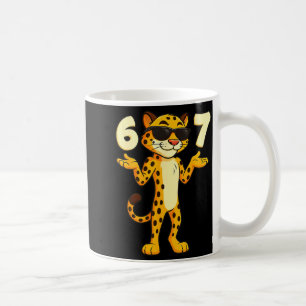 Cheetah 67 Meme Funny Kids Teens Gen Alpha Slang 6 Coffee Mug
