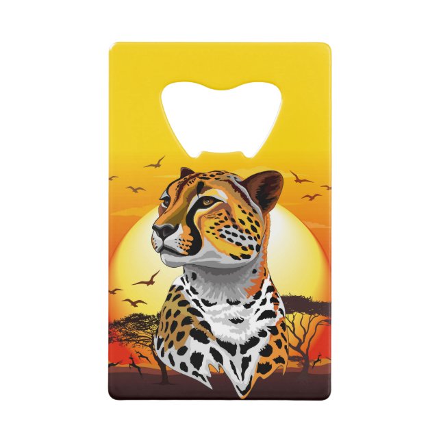 Cheetah African Feline Wild Animal (Front)