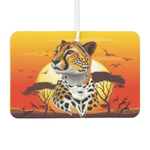 Cheetah African Feline Wild Animal Car Air Freshener