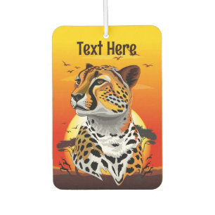 Cheetah African Feline Wild Animal Car Air Freshener