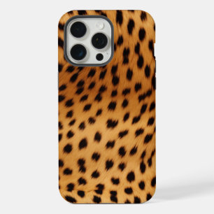 Cheetah Animal Fur iPhone 15 Pro Max Case