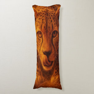 Cheetah body cushion