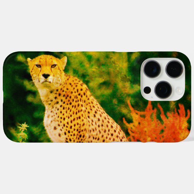 Cheetah Case-Mate iPhone Case (Back (Horizontal))