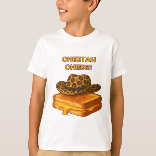 Cheetah Cheese Funny Grilled Cheese Cowboy Hat T-Shirt