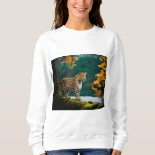 "Cheetah Chic Scarf: Unleash Your Wild Style!" Sweatshirt