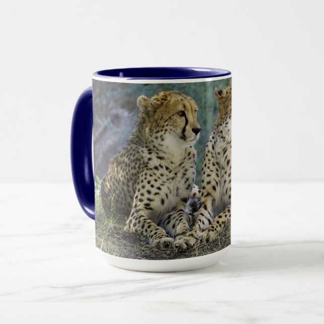Cheetah Combo Mug (Front Left)