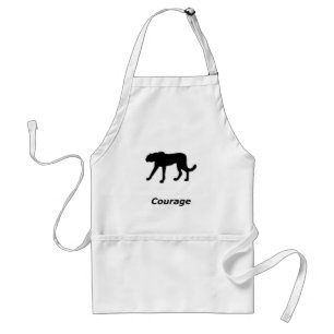 Cheetah Courage Standard Apron