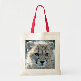 cheetah-cub10x10 tote bag