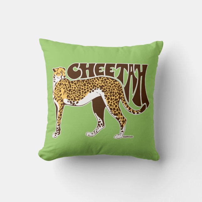 Cheetah Cushion (Front)