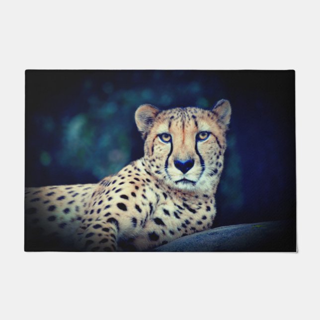 Cheetah Doormat (Front)