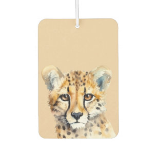 Cheetah Face Car Air Freshener