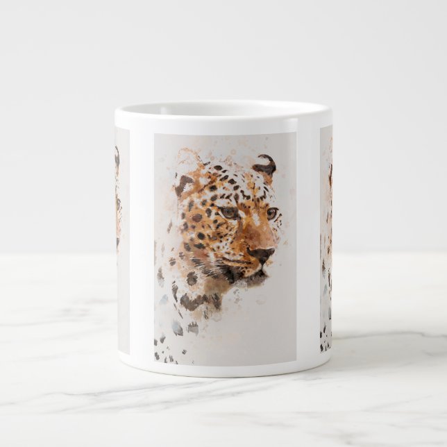 CHEETAH FACE MUG (Front)
