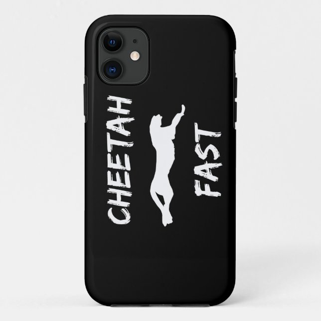 Cheetah Fast Funny Running iPhone 5 Phone Case (Back)