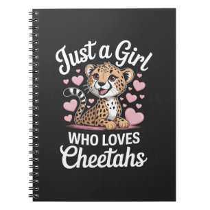 Cheetah Funny Quote Notebook
