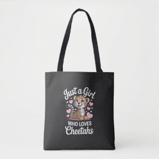 Cheetah Funny Quote Tote Bag