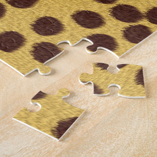 Cheetah Fur Jigsaw Puzzle