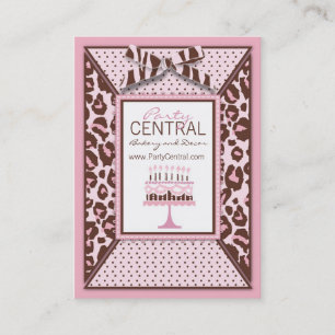 Cheetah Girl Business Card