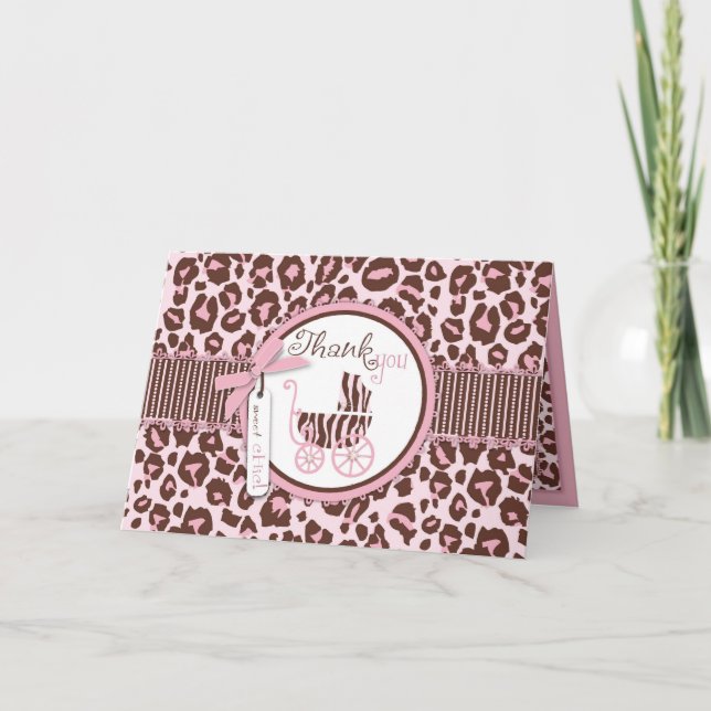 Cheetah Girl TY Card Pink B (Front)