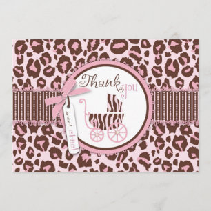 Cheetah Girl TY Card Pink B2