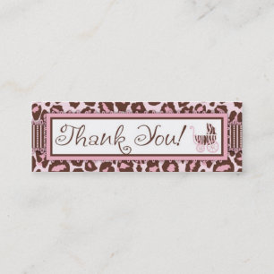 Cheetah Girl TY Skinny Gift Card Pink