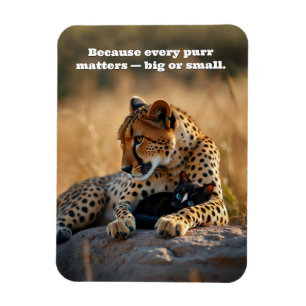 Cheetah Guardian, Kitten Heart Magnet
