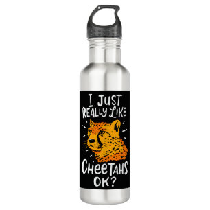 CHEETAH: I Just Really Like Cheetahs 710 Ml Water Bottle