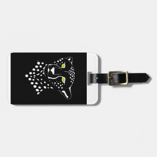 Cheetah Inverted Luggage Tag