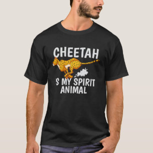 Cheetah Is My Spirit Animal Fastest Cat Cheetah T-Shirt