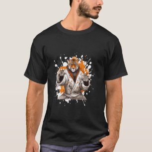Cheetah Karate Animal Fighter Judo T-Shirt