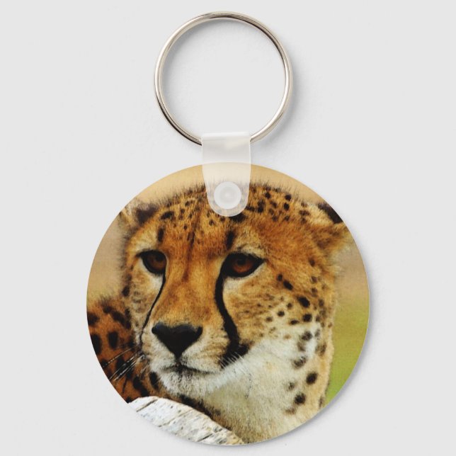Cheetah Key Ring (Front)