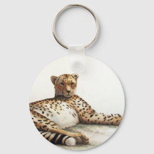Cheetah Key Ring