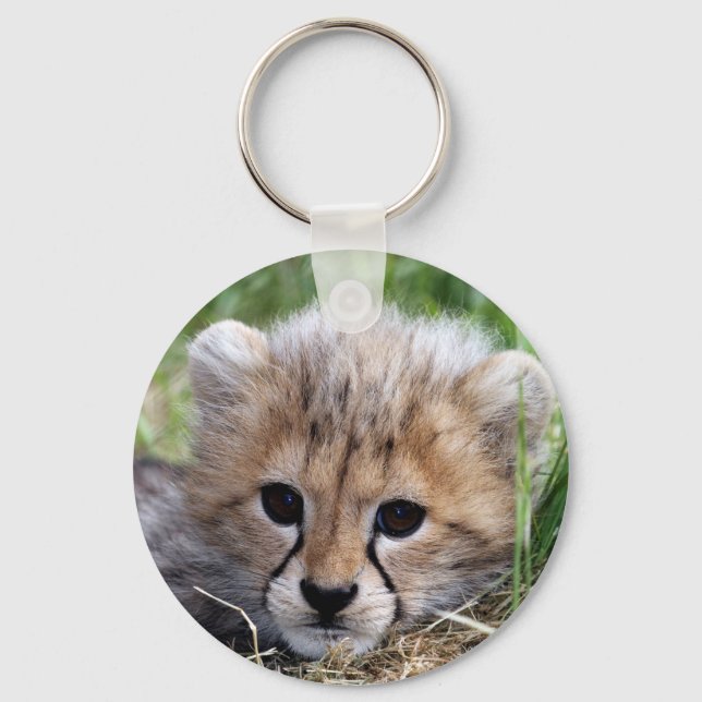 Cheetah Key Ring (Front)