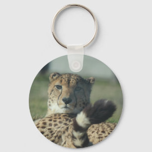 Cheetah Key Ring