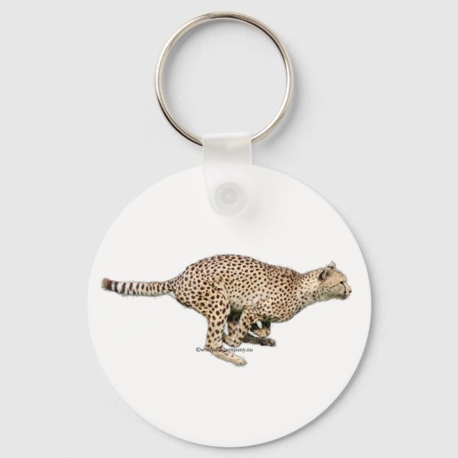 cheetah key ring (Front)
