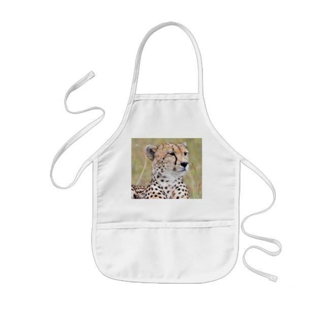 Cheetah Kids Apron (Front)