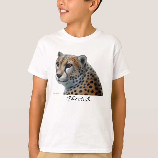 Cheetah Kids T-Shirt (Front)