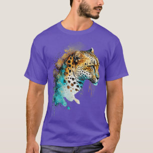 Cheetah Leopard Big Cat Panther Safari Trip Wildli T-Shirt
