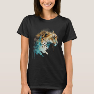 Cheetah Leopard Big Cat Panther Safari Trip Wildli T-Shirt
