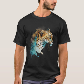 Cheetah Leopard Big Cat Panther Safari Trip Wildli T-Shirt